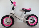Mamido Dětské odrážedlo R3 12'' růžovo-bílé