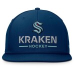Fanatics Pánská kšiltovka Seattle Kraken NHL Authentic Pro A/Cap Flat Brim Square Visor Structured Adjustable