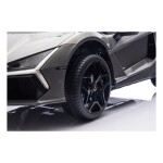 Mamido Dětské elektrické auto Lamborghini Revuelto XL STRONG šedé