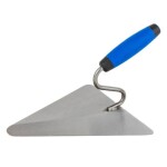 Lžíce ocel trojúhelník, 200 x 190 mm, gumová rukojeť MČ