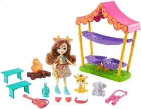 Mattel Enchatimals TM33 Jedeme tábořit herní set