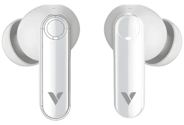 Verbatim TruSound Pro TWS bílá / Bezdrátová sluchátka / ANC / Bluetooth 5.4 / výdrž 5 h / 50 h s pouzdrem (30202)