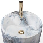 REA - Volně stojící umyvadlo Anya Granit mat REA-U5802