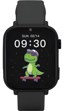 Garett Kids N!ce Pro 4G černá / Dětské hodinky / 1.85" / GPS / SOS tlačítko / krokoměr / IP65 / Android iOS