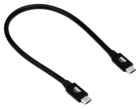 OWC Thunderbolt 5 (0,3 m) černá / Kabel USB-C / Thunderbolt 5 (OW-CBLTB5C0.3M)