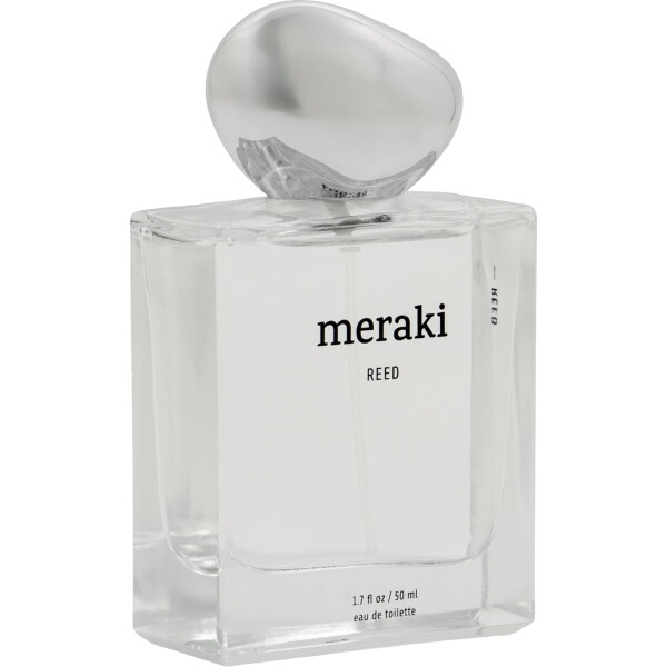 Meraki Toaletní voda Reed Unisex 50 ml, čirá barva, sklo
