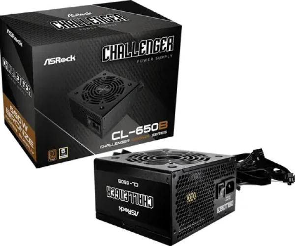 ASROCK Challenger CL-650B / ATX / 650W / 80 Plus Bronze / 120mm (CL-650B)