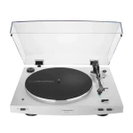 AUDIO-TECHNICA AT-LP3XBTWH bílá / Automatický gramofon / 33 RPM 45 RPM / řemenový pohon / automatický (AT-LP3XBTWH)