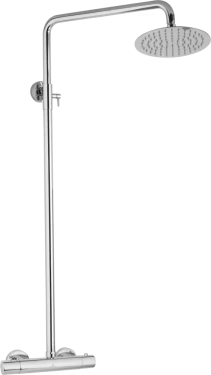 JB Sanitary Sprchový set s termostatickou baterií s horním vývodem, průměr 20cm ST 61 000 00 3