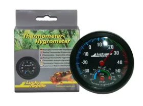 Lucky Reptile Thermometer Hygrometer Teploměr s vlhkoměrem o 7 cm (FP-62024)