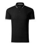 Perfection plain polokošile pánská černá 3XL