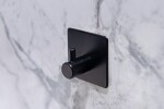 Nástěnný samolepící háček černý AWD Interior 1771 AWD02091771