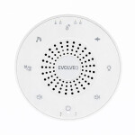 EVOLVEO Nubiloo – uspávací modul s bílým šumem, ukolébavkami a barevným světlem na dobrou noc