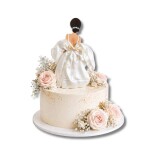 Dortisimo Zápich do dortu Nevěsta zezadu