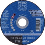 PFERD EHT 125-2,2 SGP STEELOX 61331622 řezný kotouč rovný 125 mm 25 ks nerezová ocel, ocel