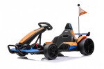 Mamido Dětská elektrická motokára McLaren Drift oranžová
