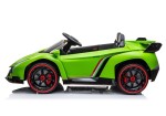 Mamido Elektrické autíčko Lamborghini Venno LCD MP4 4x4 zelené