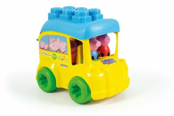 Clemmy baby Peppa Pig školní autobus