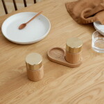 GEJST Mlýnek na sůl a pepř Sina Oak / Brass, přírodní barva, dřevo, kov
