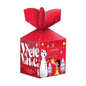 Ealdwin Xmas Holiday Collection Veselé Vánoce červené 10g zelený čaj