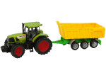 Mamido Traktor s přívěsem 50 cm červený
