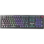 Marvo KG917 (US) černá / mechanická klávesnice / USB / RGB / US layout / Jixian Blue / 1.6m (KG917)