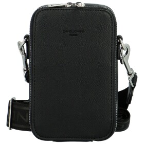 Trendy dámská koženková mini crossbody Ksenija, černá