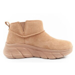 Skechers dámské zimní kotníkové boty zateplené kožené hnědé dámské 39