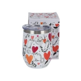 Termohrnek Cat´s World Hearts