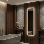 REA - Zrcadlo LED 150x50cm MOL-SQ HOM-01527
