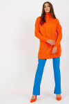 Dámský svetr LC SW model 17657823 oranžový jedna velikost - FPrice