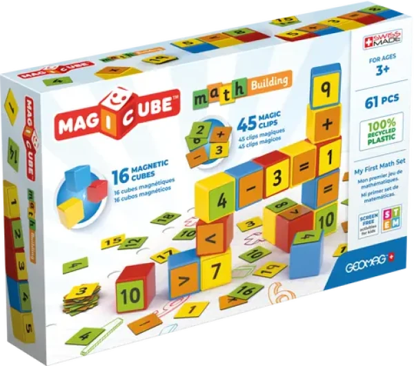GEOMAG Magnetická stavebnice Magicube Math