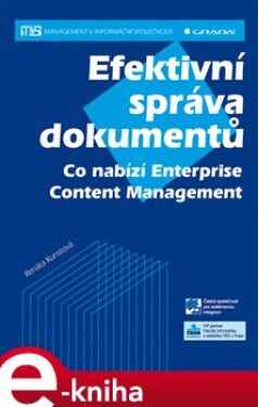 Efektivní správa dokumentů. Co nabízí Enterprise Content Management - Renáta Kunstová e-kniha