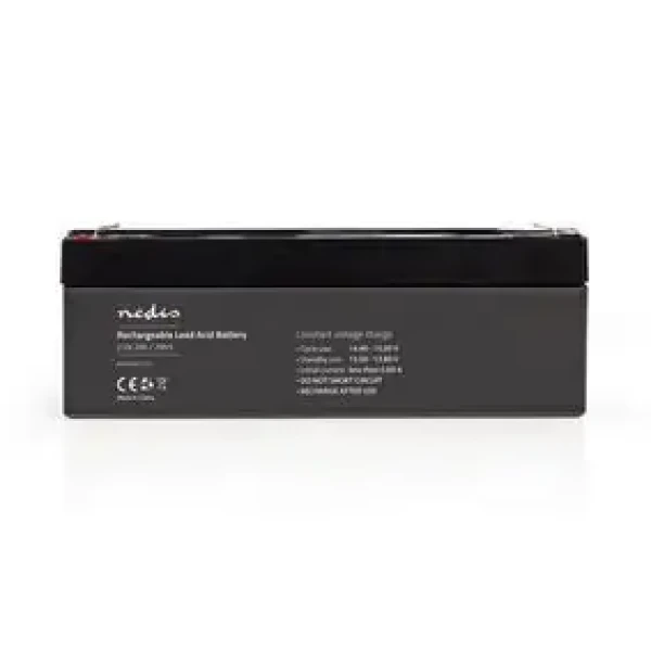 Nedis Dobíjecí olověný akumulátor / Olověné / Dobíjecí / 12 V / 2000 mAh (BALA200012V)