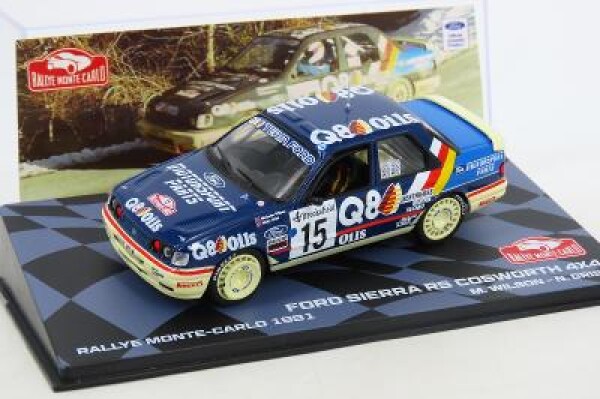 Ford Sierra RS Rally 1991 Wilson Altaya deagostini 1:43 F097 NEW08