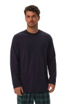 Pánské pyžamo 41913 Herb dark blue - HENDERSON tmavě modrá M
