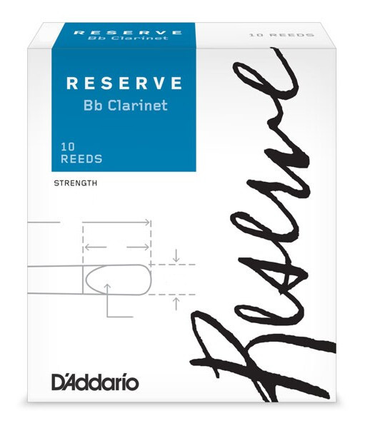 Rico DCR1040 Reserve - Bb Clarinet Reeds 4.0 - 10 Box