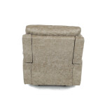 TV a relaxační křeslo s elektrickým ovládáním, potah lanýžová látka v dekoru vintage, 1 motor 240V