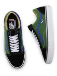 Vans Skate Old Skool (UNIVERSITY) GREEN/BLUE pánské boty 40,5EUR