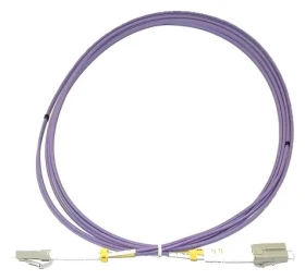 XtendLan FO patch LC-LC / Optický patch kabel / Multimode 50/125 OM4 / Duplex / 3 m / LS0H (FOP-LCLC-D-3-50-OM4)
