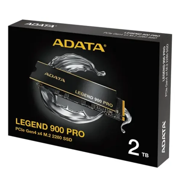 ADATA LEGEND 900 PRO 2TB / SSD / M.2 2280 / PCIe Gen4x4 / čtení: 7400MB/s / zápis: 6500MB/s / chladič / 5R (SLEG-900P-2TCS)
