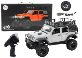 Mamido Terénní autíčko Off-road na dálkové ovládání RC 4x4 šedé