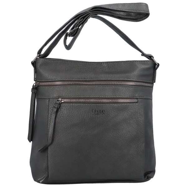 Moderní dámská koženková crossbody Anup, šedá