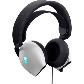 Dell AW520H-W-DEAM sluchátka Over Ear kabelová stereo bílá High-Resolution Audio Gaming