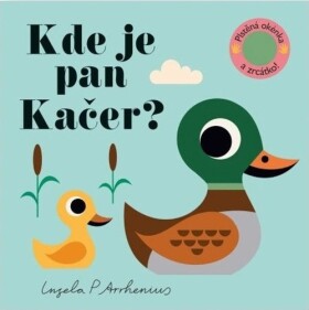 Kde je pan Kačer? Plstěná okénka zrcátko!