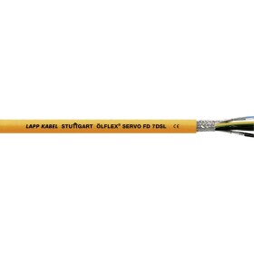 LAPP ÖLFLEX® SERVO FD 7DSL 1023276/50 servo kabel 4 G 2.5 mm² + 2 x 0.32 mm², 50 m, oranžová