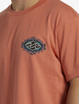 Billabong CRAYON WAVE CORAL pánské tričko krátkým rukávem