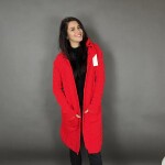 HOSH Jednobarevný kardigan BELLA Barva: Hořčicová