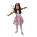 Dětský kostým - TUTU sukně motýl s čelenkou a křídly