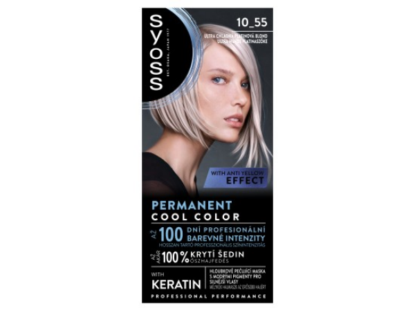 Syoss Barva na vlasy ultra chladná platinová blond 10_55